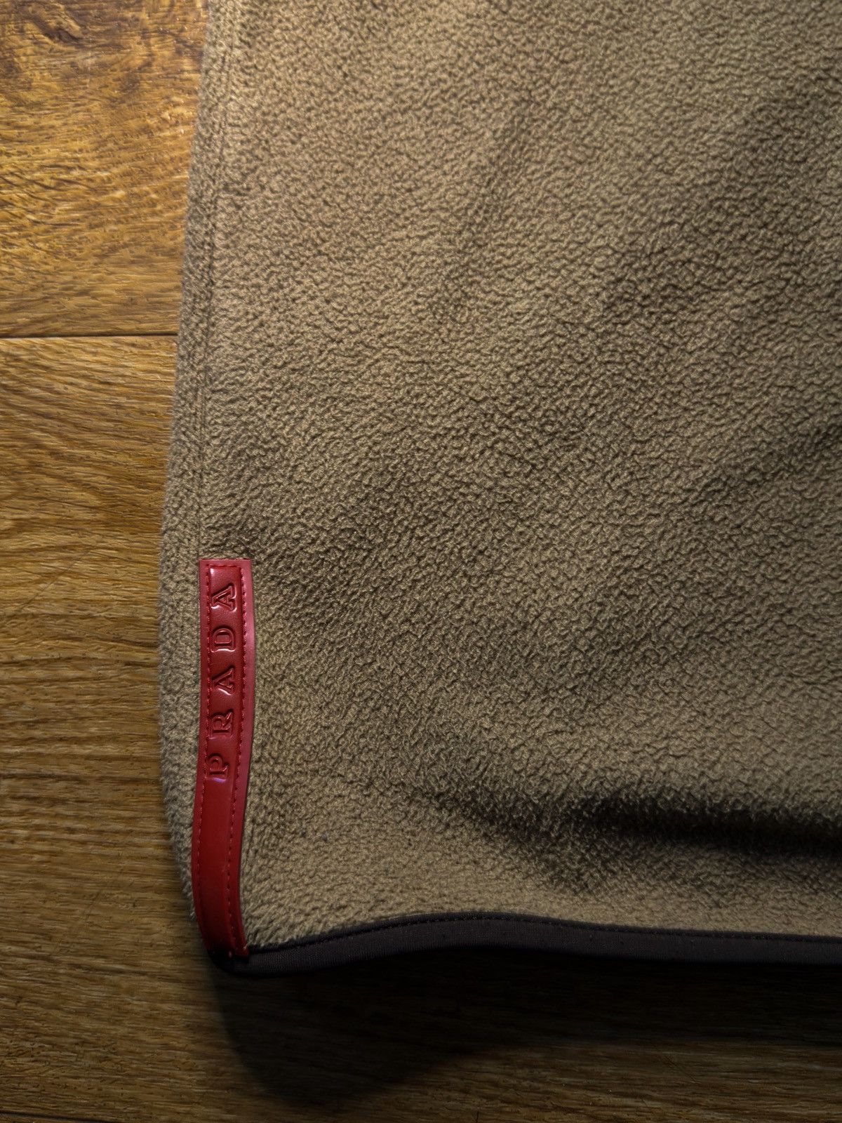 Prada Archival Prada Sport Linea Rossa Half Zip Fleece Jumper Size US M / EU 48-50 / 2 - 4 Thumbnail