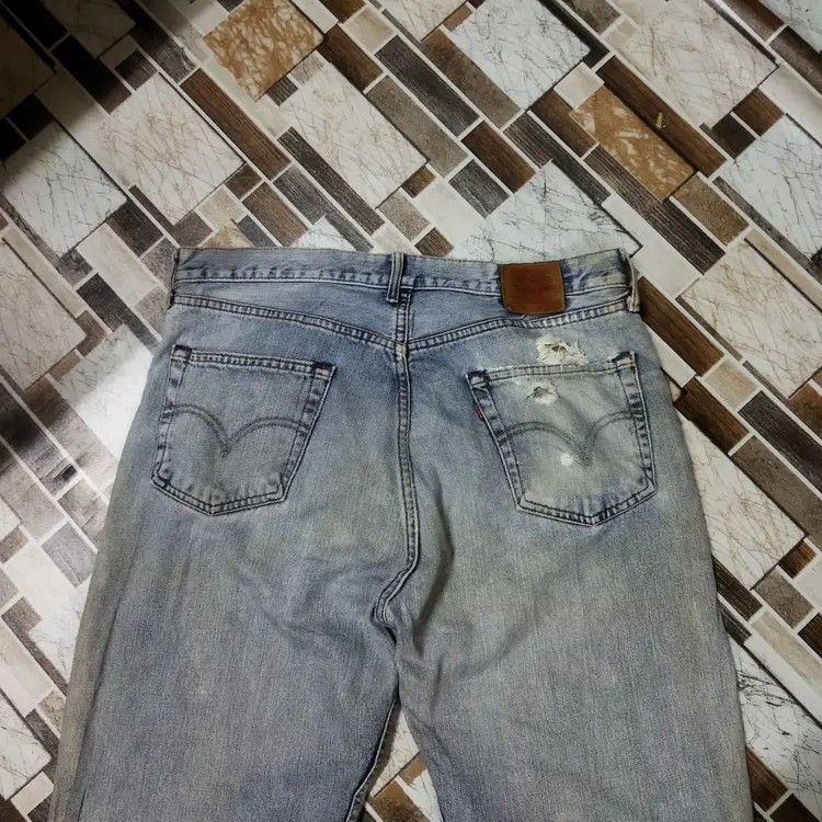 Levi's × Vintage LEVIS 503 DISTRESSED BLUE JEANS PANTS Size US 36 / EU 52 - 8 Thumbnail