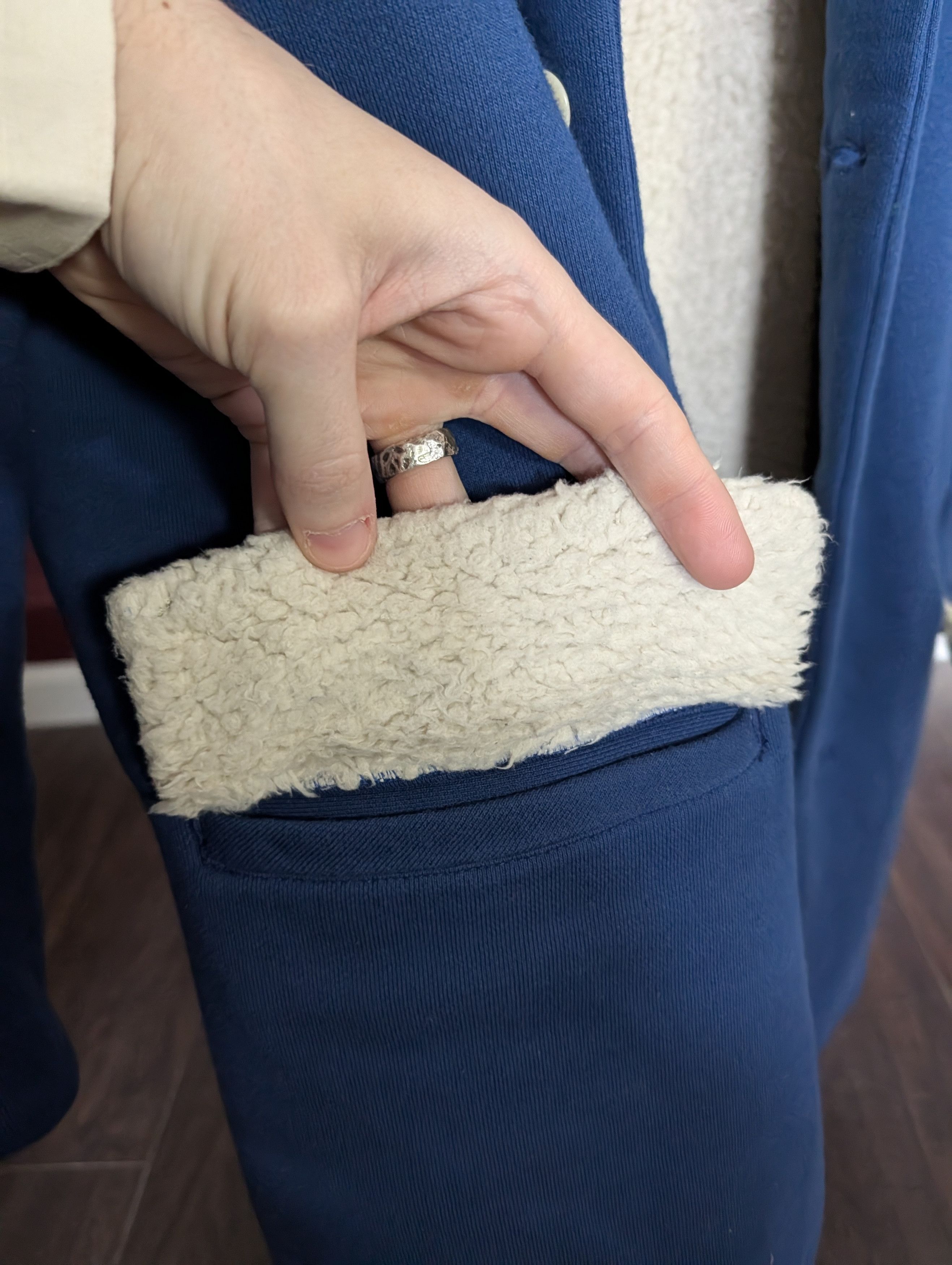 Porter PORTER CLASSIC Sherpa lined P.C. embroidery overcoat Japan Size US M / EU 48-50 / 2 - 7 Thumbnail