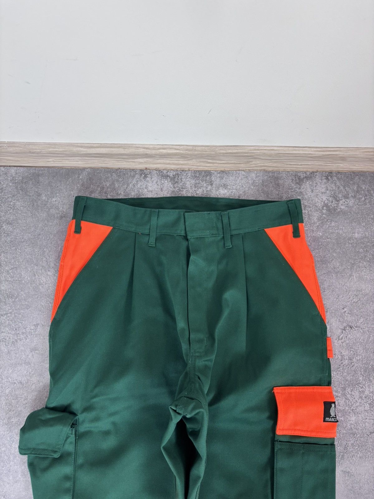 Other Mascot Men’s NWT Reflective Green/Orange Safety Cargo Pants Size US 32 / EU 48 - 7 Thumbnail