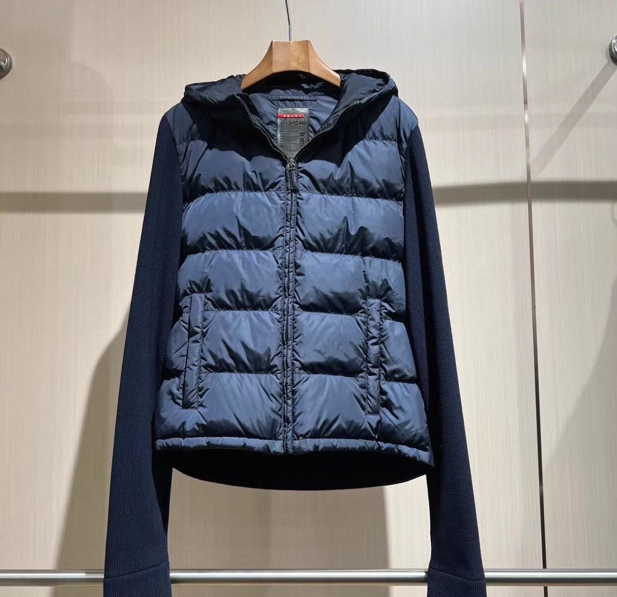 Prada Prada Down Blue Heavy Coat xl Men Size US XL / EU 56 / 4 - 1 Thumbnail