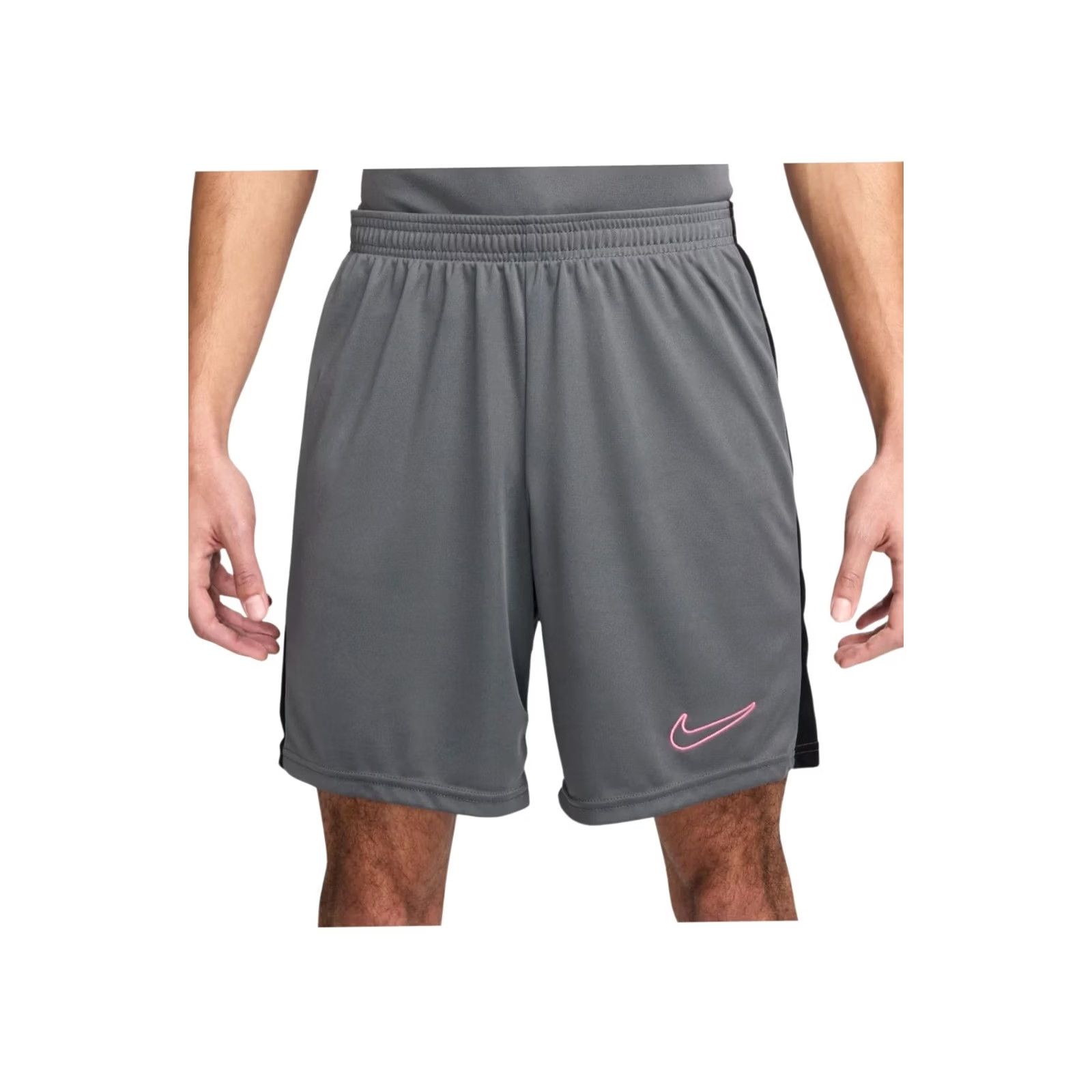 Nike NIKE Dri-FIT Academy MEN Training Football Soccer Slim Shorts M Gray and Black Slim Fit Summer 36 cm 32 cm 100% Polyester Nike Academy Mens Shorts Size US 31 - 8 Thumbnail