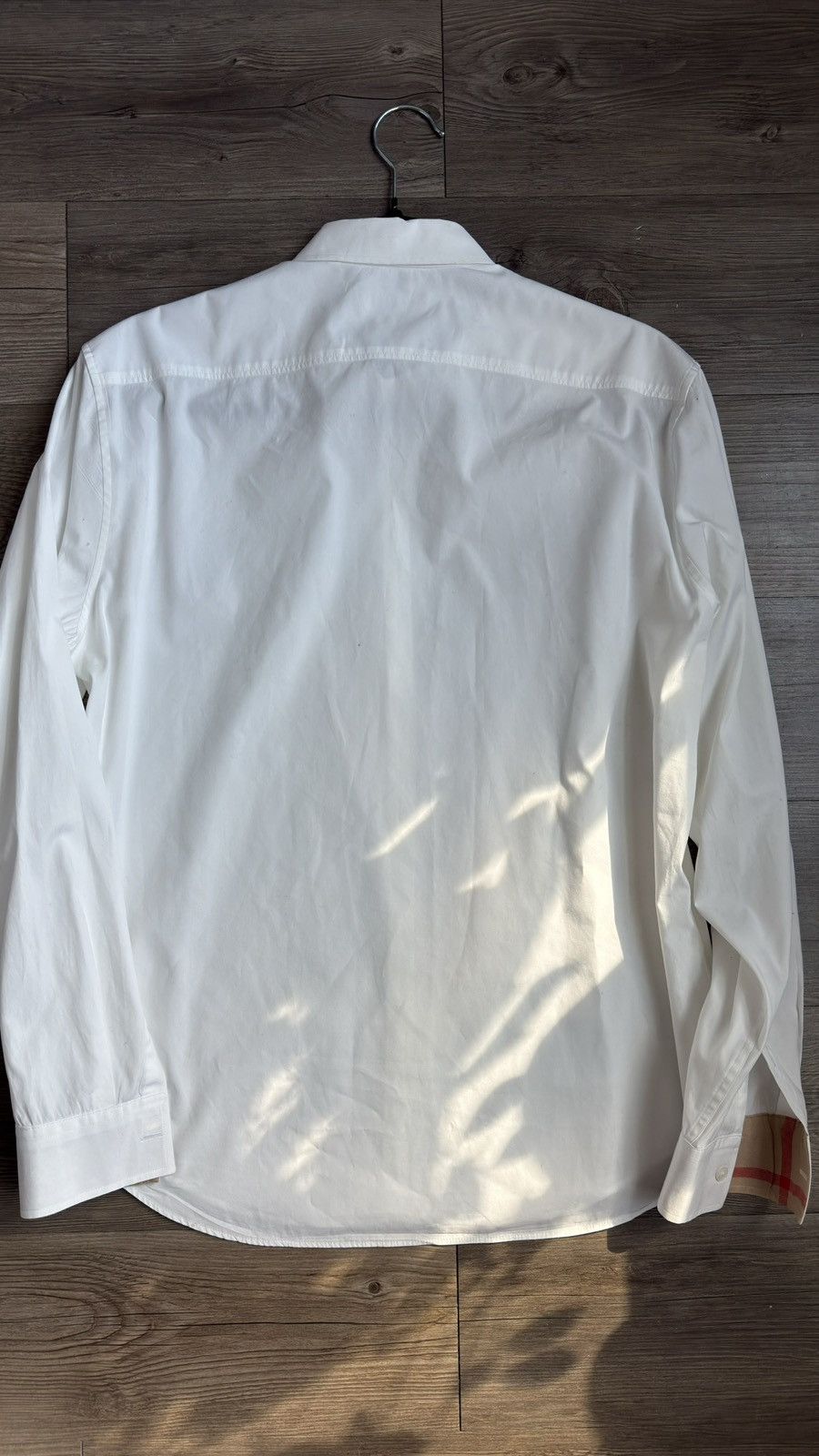 Burberry brit white longsleeve dress shirt