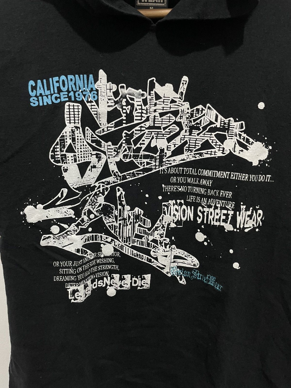 Hysteric Glamour × If Six Was Nine × Japanese Brand VISION STREET WAEAR PUNK STYLE JAPANESE POEM TSHIRT HOODIE Size US M / EU 48-50 / 2 - 4 Thumbnail