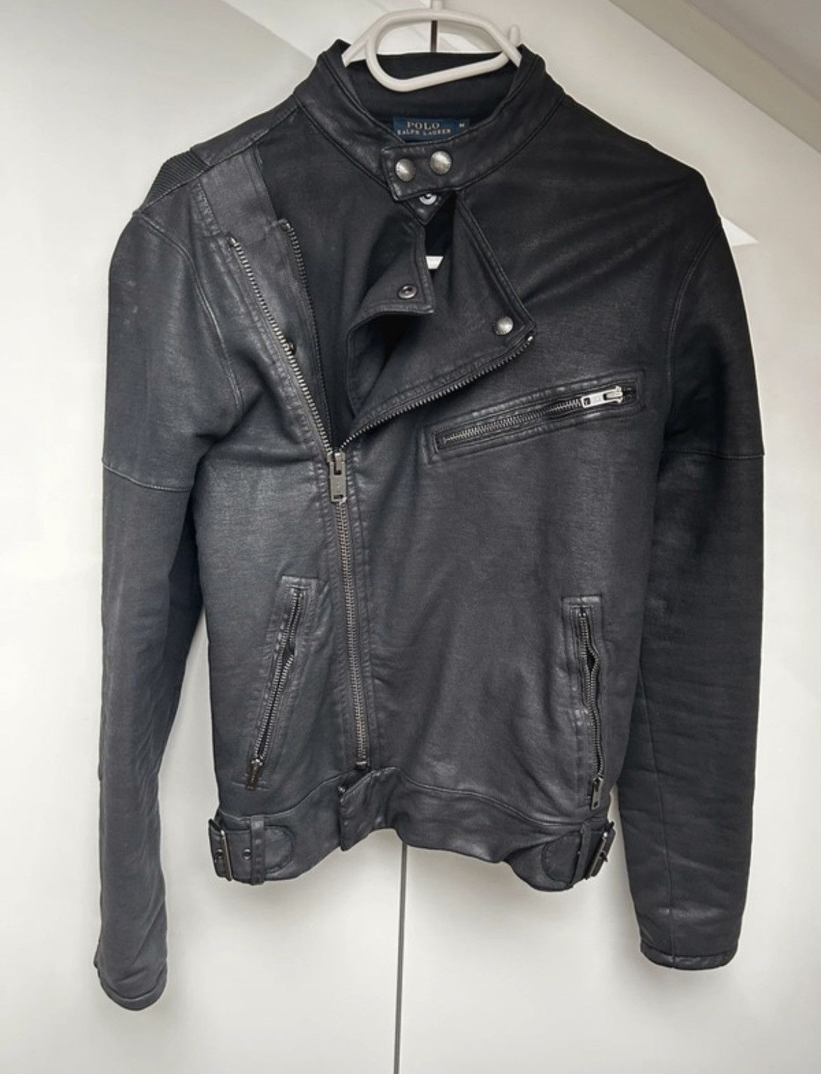 Designer × Polo Ralph Lauren Polo Ralph Lauren Womens Lamb Leather Jacket Size M / US 6-8 / IT 42-44 - 1 Thumbnail