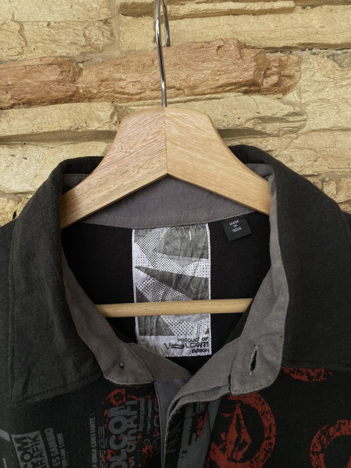 Vintage × Volcom Y2K Volcom Stone Polos Tee Size US L / EU 52-54 / 3 - 9 Thumbnail