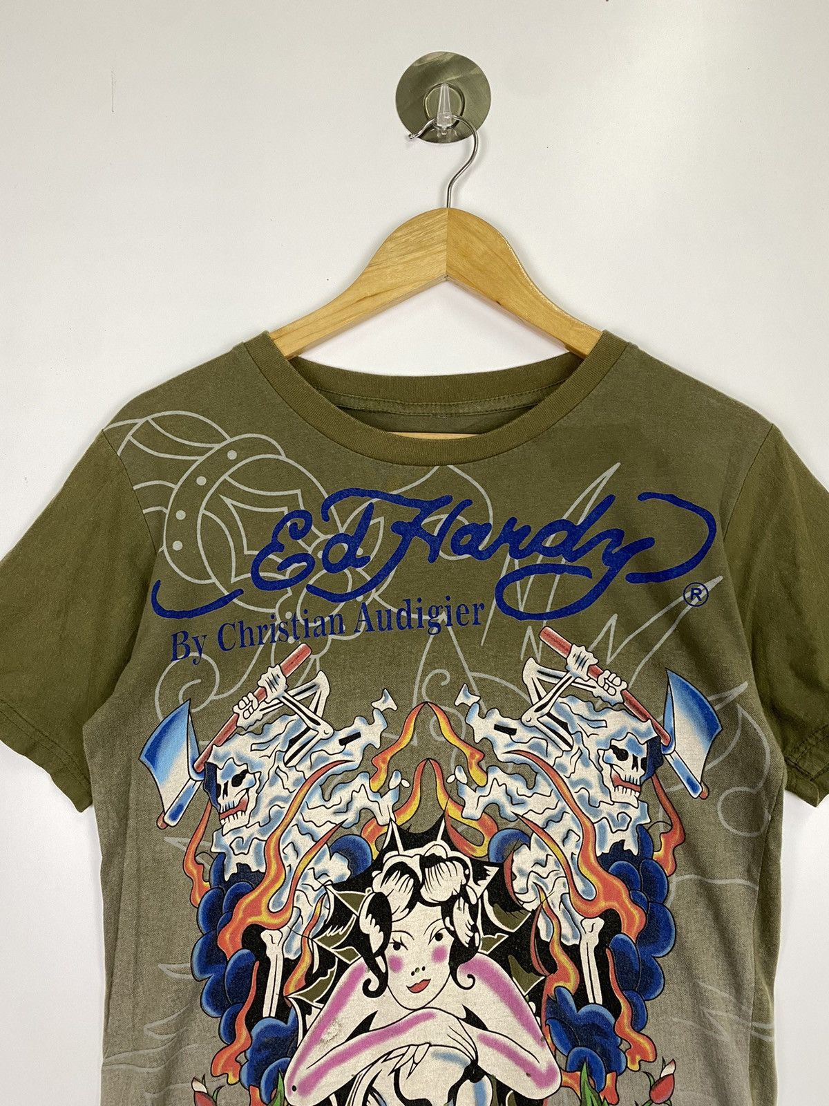 Christian Audigier × Ed Hardy × Vintage Vintage Ed Hardy Tee Size US S / EU 44-46 / 1 - 2 Thumbnail