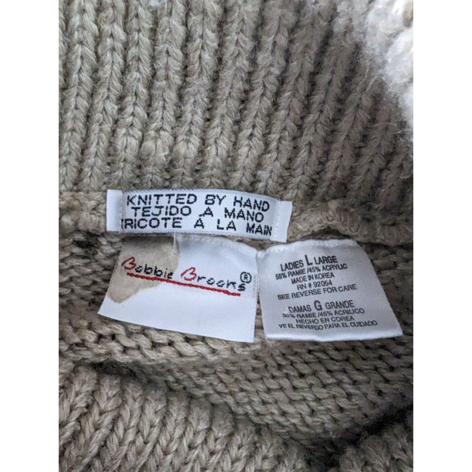 Vintage VINTAGE Sweater Shirt? Size L / US 10 / IT 46 - 4 Thumbnail