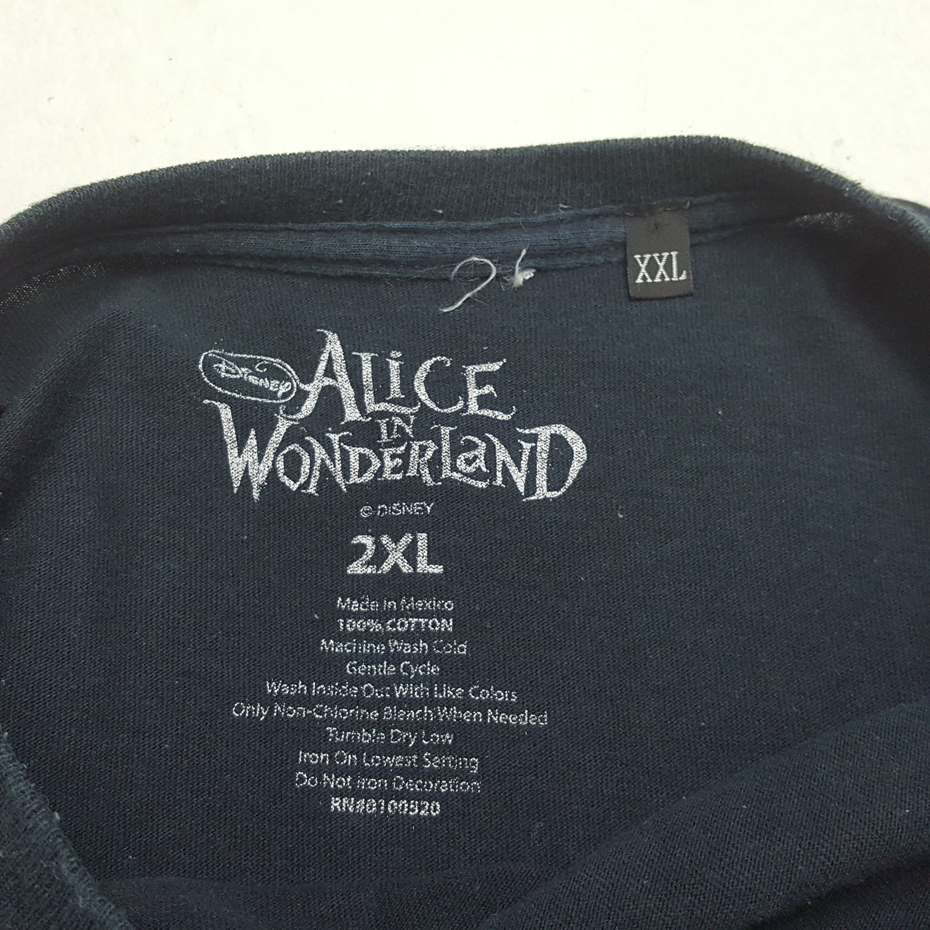 Disney Alice In Wonderland Movie Tshirt R26 Size US XXL / EU 58 / 5 - 4 Thumbnail