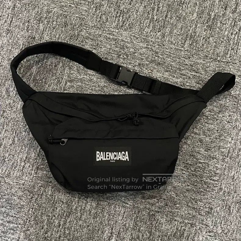Balenciaga Balenciaga Embroidered Nylon Backpack Windbreaker Jacket Size US M / EU 48-50 / 2 - 2 Thumbnail
