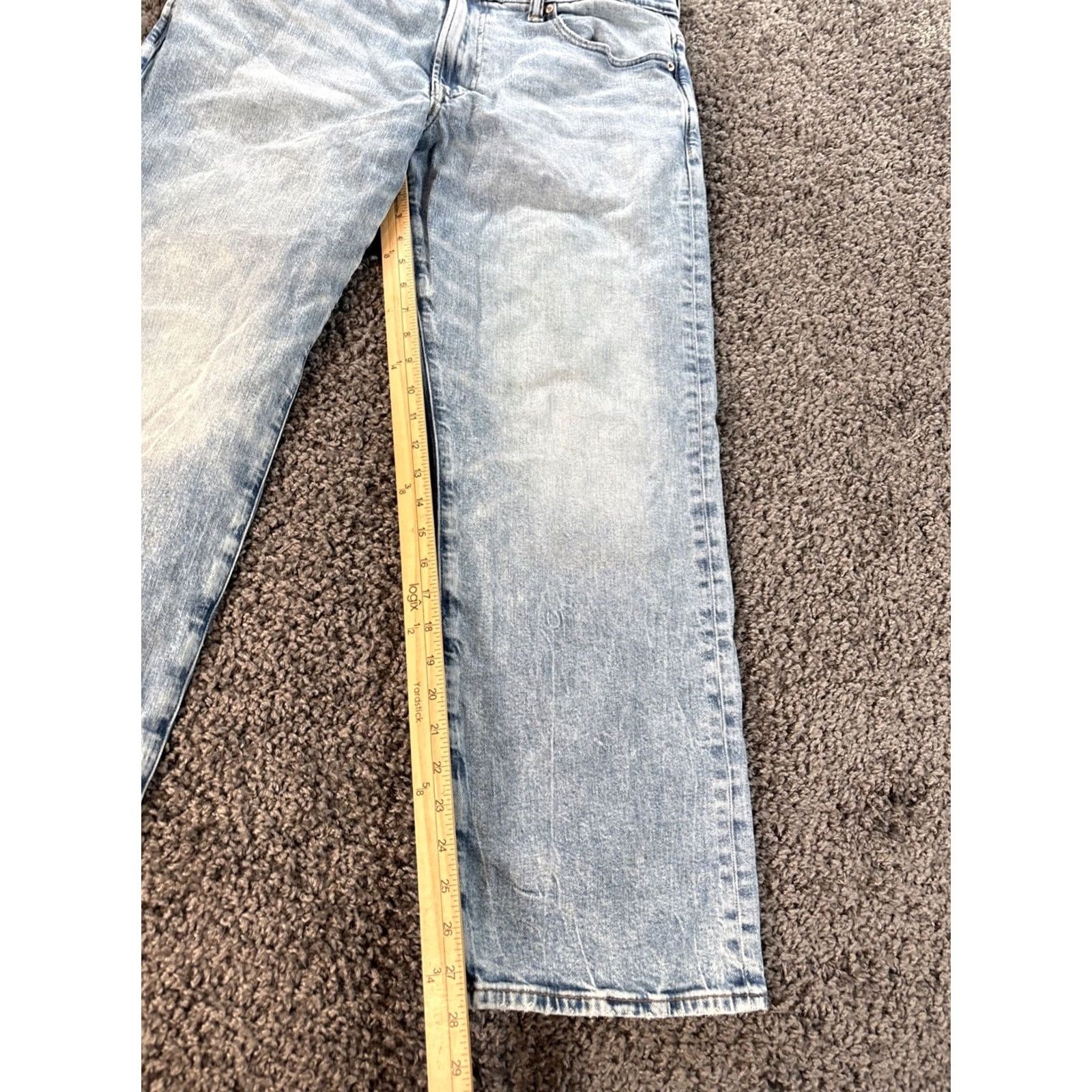 American Eagle Outfitters American Eagle Outfitters Jeans Baggy Relaxed Denim Light Wash 38x28 Men Blue Jeans Dickies Size US 38 / EU 54 - 2 Thumbnail