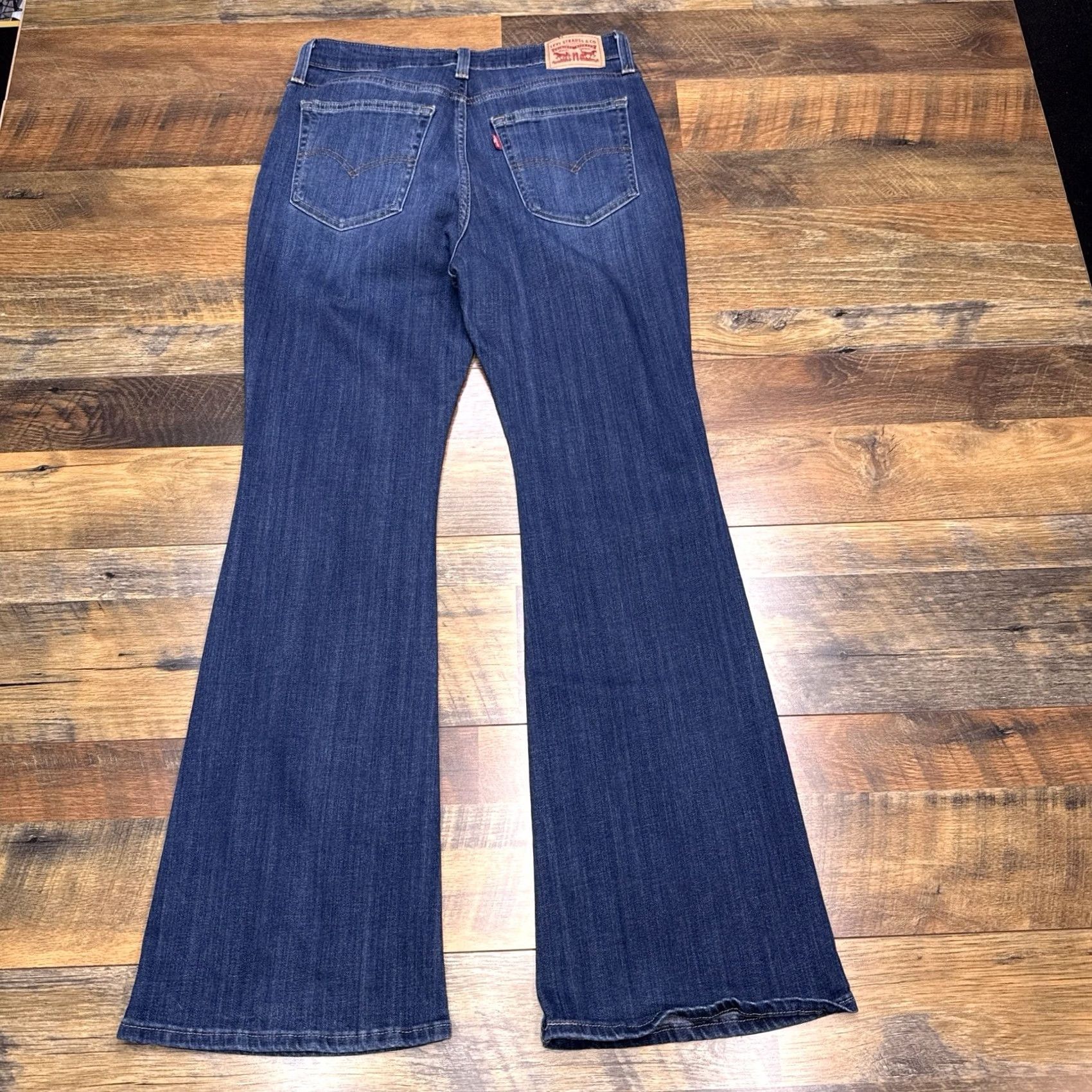 Levi's Levi's 726 Jeans Womens 31 Mid Rise Stretch 32 Inseam Denim Blue Flared 5-Pocket Size 24" / US 00 / IT 34 - 3 Thumbnail
