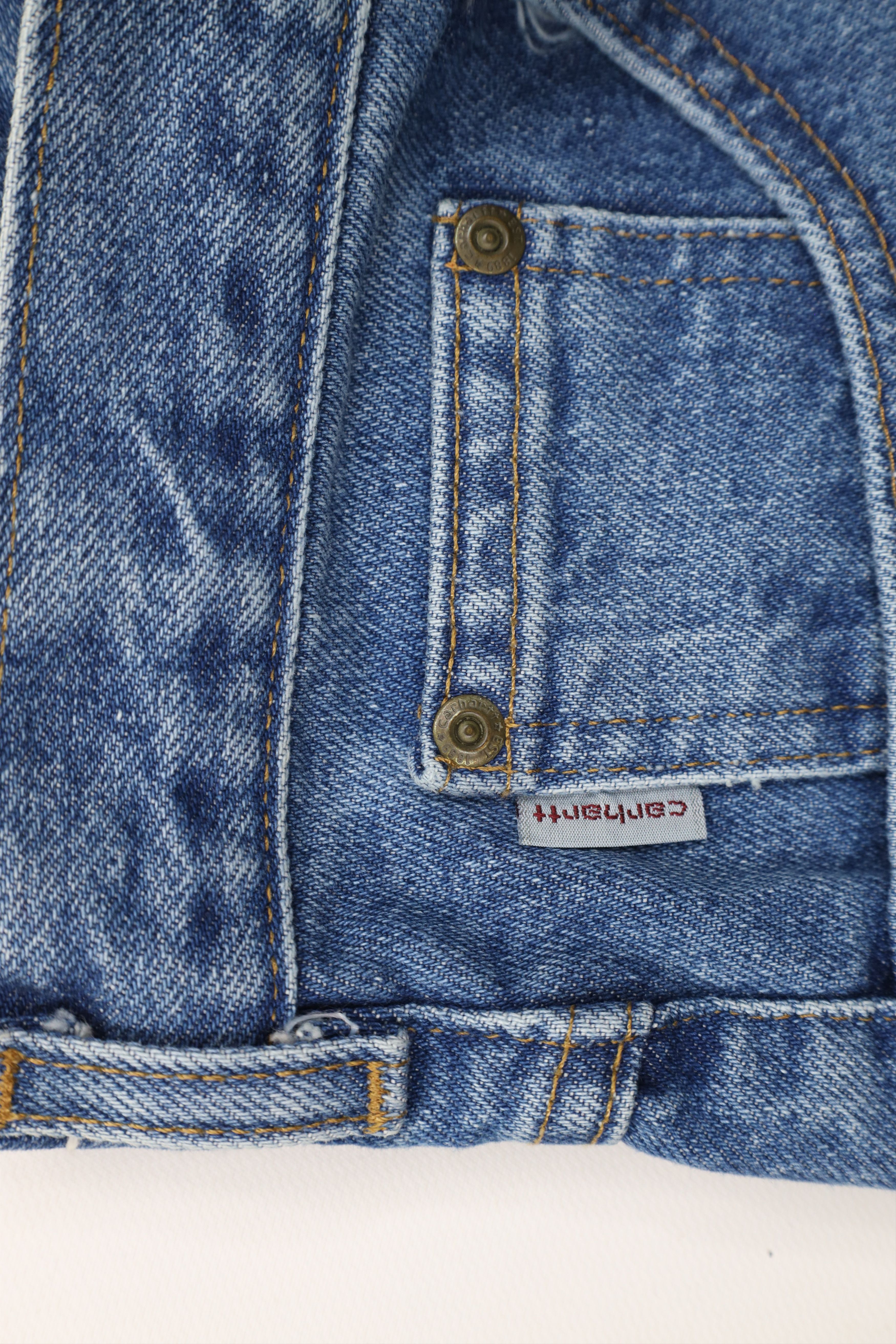 Carhartt × Vintage Deadstock Vintage Y2K Carhartt Fit Tapered Leg Denim Jeans Size US 42 / EU 58 - 10 Thumbnail