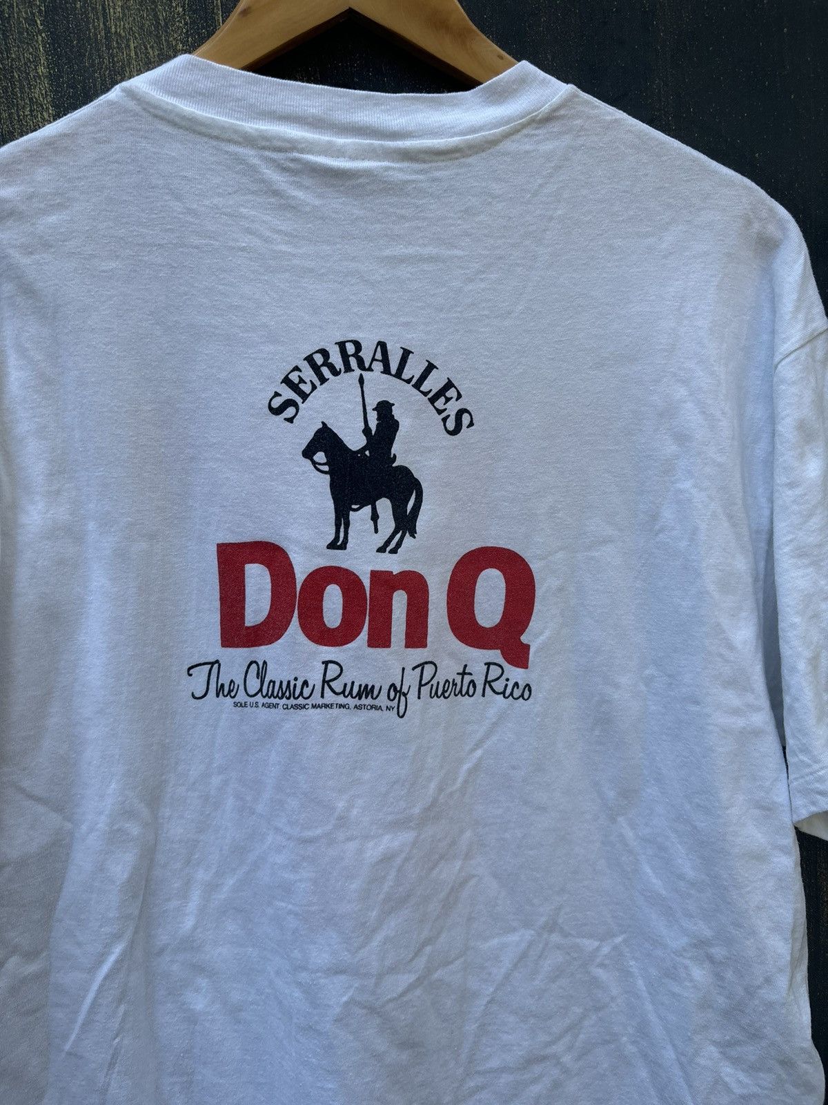 Vintage RARE! Vintage 90’s Art Don Q Hanes Size US XL / EU 56 / 4 - 5 Thumbnail