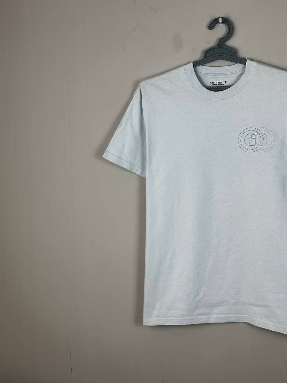 Carhartt Wip Carhartt WIP Blue Duel Logo Streetwear T Shirt Size US M / EU 48-50 / 2 - 4 Thumbnail