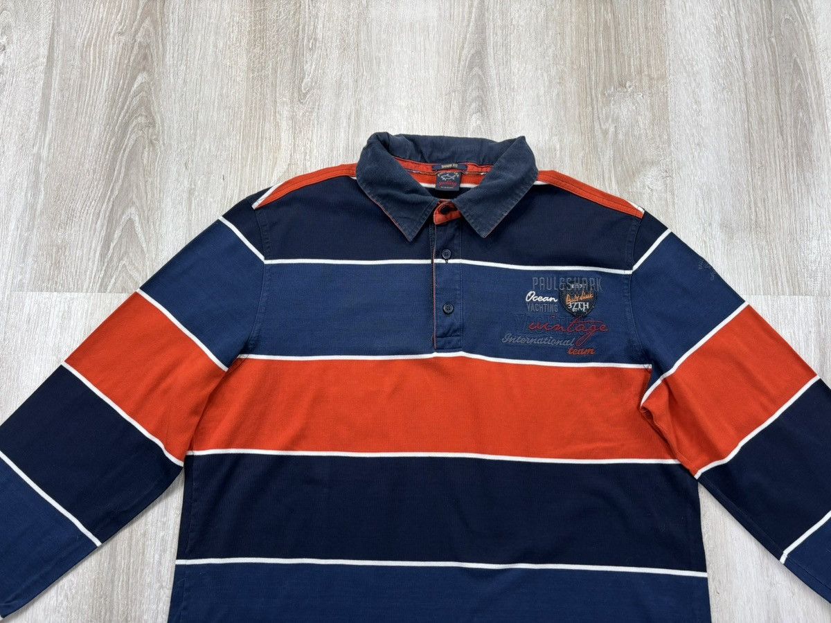 Paul & Shark × Vintage Mens rugby long sleeve Paul Shark Size XXL Size US XXL / EU 58 / 5 - 3 Thumbnail