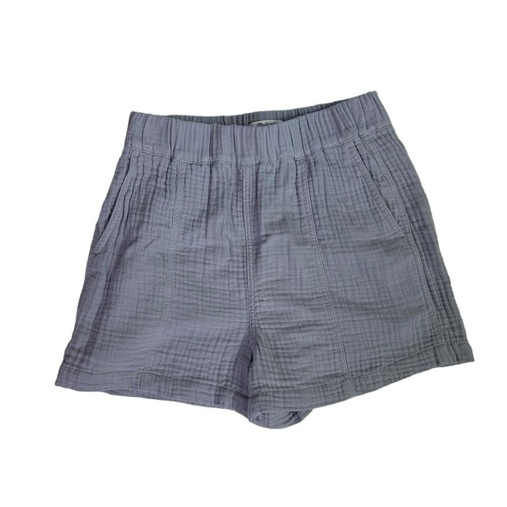 Madewell Madewell l Lightspun Easy Pull On Shorts Lavender XS Size 26" / US 2 / IT 38 - 2 Thumbnail