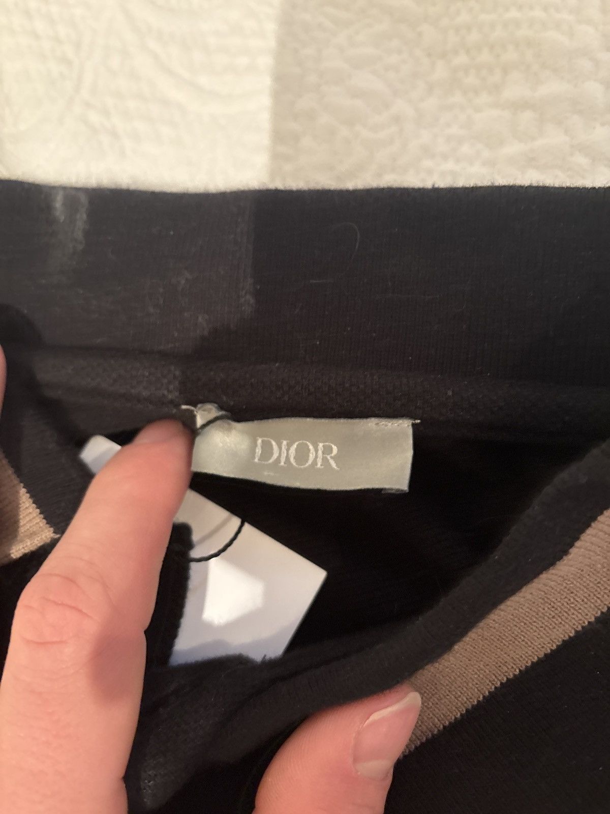 Dior Dior embroidered 47 polo shirt Size US XXL / EU 58 / 5 - 3 Thumbnail