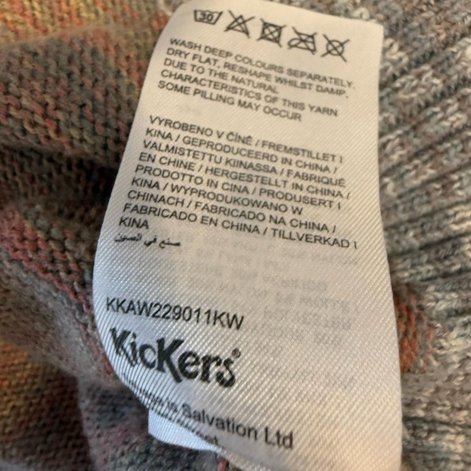 Kickers Kickers wool blend multicolored embroidered boho sweater XS Size XS / US 0-2 / IT 36-38 - 8 Thumbnail
