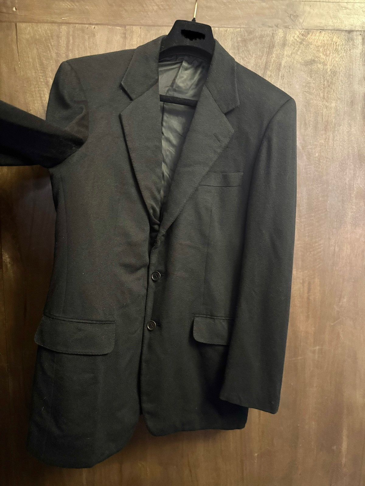 Saint Laurent Paris Saint laurent paris vintage men cashmere wool jacket 48 Size 48R - 8 Thumbnail