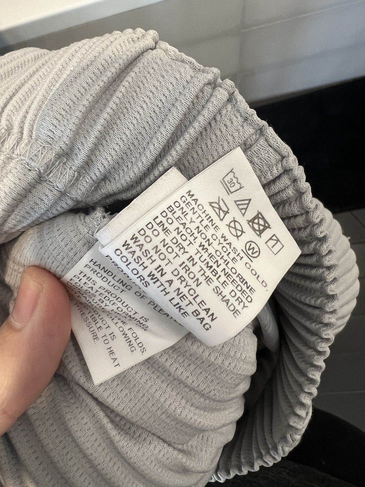 Homme Plisse Issey Miyake × Issey Miyake × Pleats Please Issey Miyake Issey Miyake Homme Plisse Pleats Gray Size US 30 / EU 46 - 4 Thumbnail