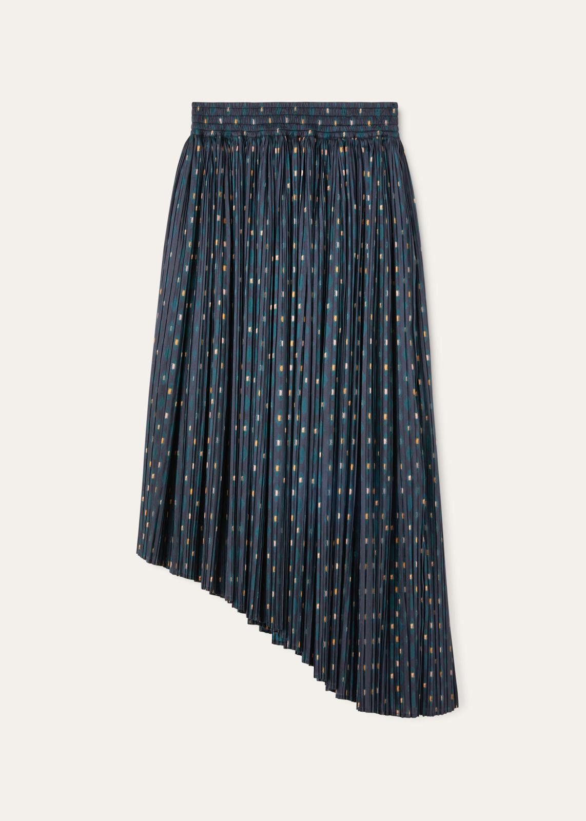 Loro Piana o1srvl11e0225 FAN6610 Nayla Skirt in Multicolor Size 26" / US 2 / IT 38 - 2 Thumbnail