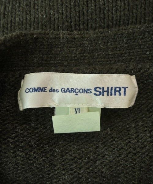 Comme des Garcons SHIRT Sweater cardigan patch pocket plain button up acrylic Brown Size US XL / EU 56 / 4 - 6 Thumbnail