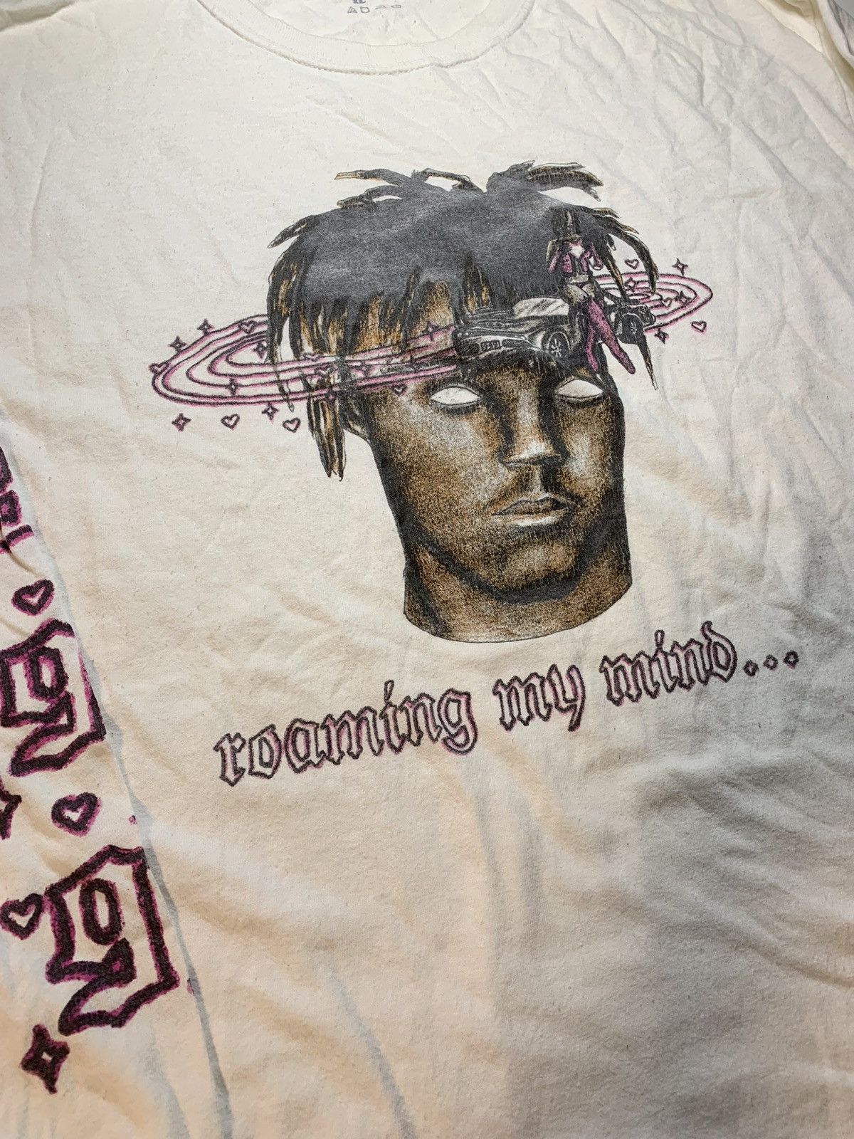 Band Tees × Vintage Juice WRLD “Roaming My Mind” L/S Tee Size US XL / EU 56 / 4 - 6 Thumbnail