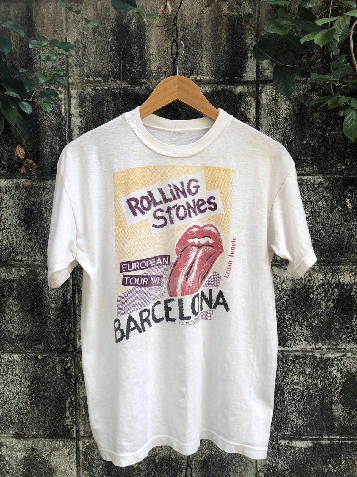 Band Tees × The Rolling Stones × Vintage Vintage The Rolling stones European tour shirt Size US L / EU 52-54 / 3 - 1 Thumbnail