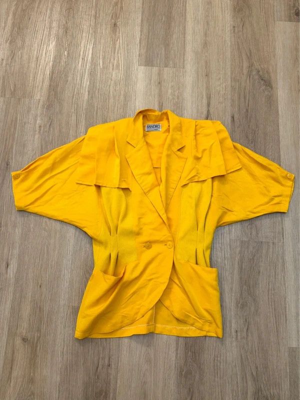 Sandro Sandro Paris Unique Viscose Archive 80s Vintage Suit L/XL Size XL / US 12-14 / IT 48-50 - 3 Thumbnail