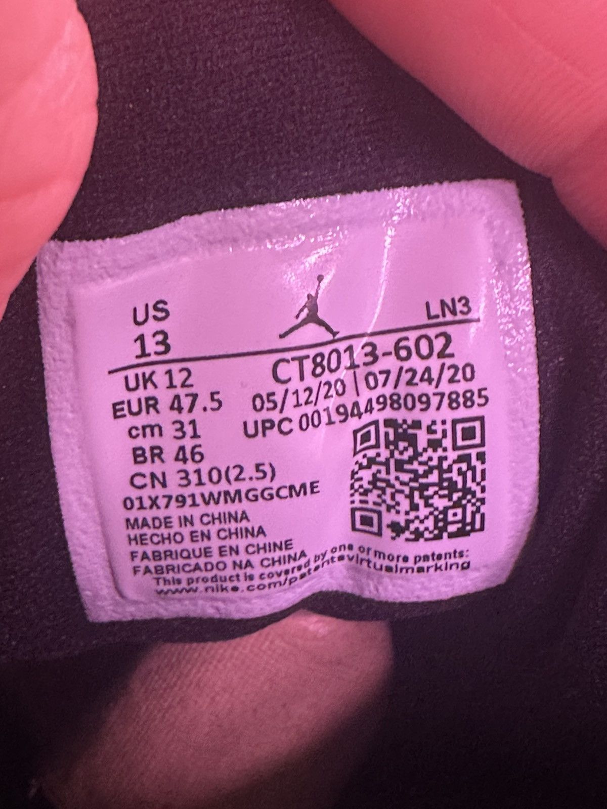 Jordan Brand Jordan 12 Retro “Reverse Flu Game” Size US 13 / EU 46 - 6 Thumbnail