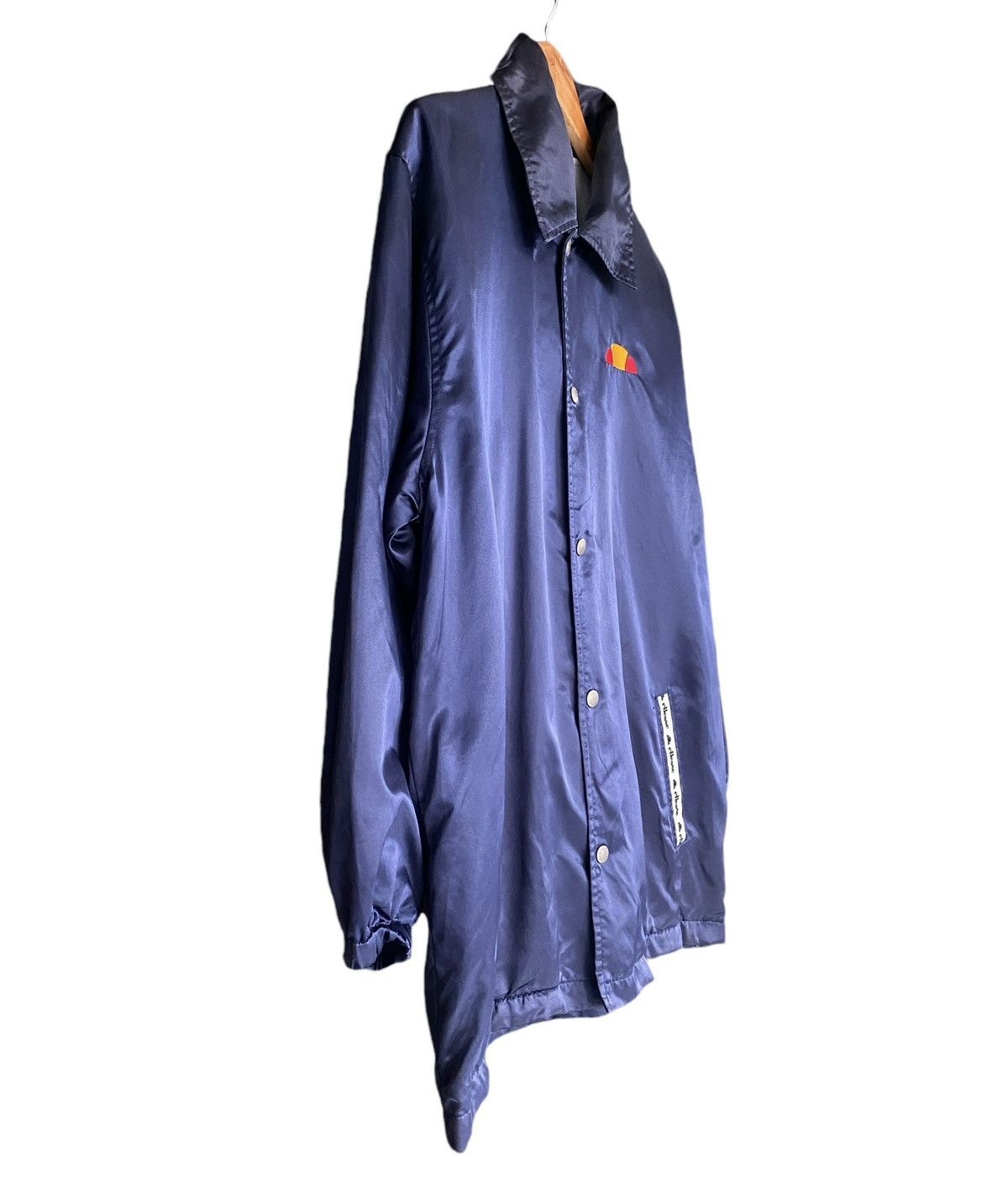 Ellesse × Vintage Vtg ELLESE 90s Polyster Button Jacket Size US L / EU 52-54 / 3 - 10 Thumbnail