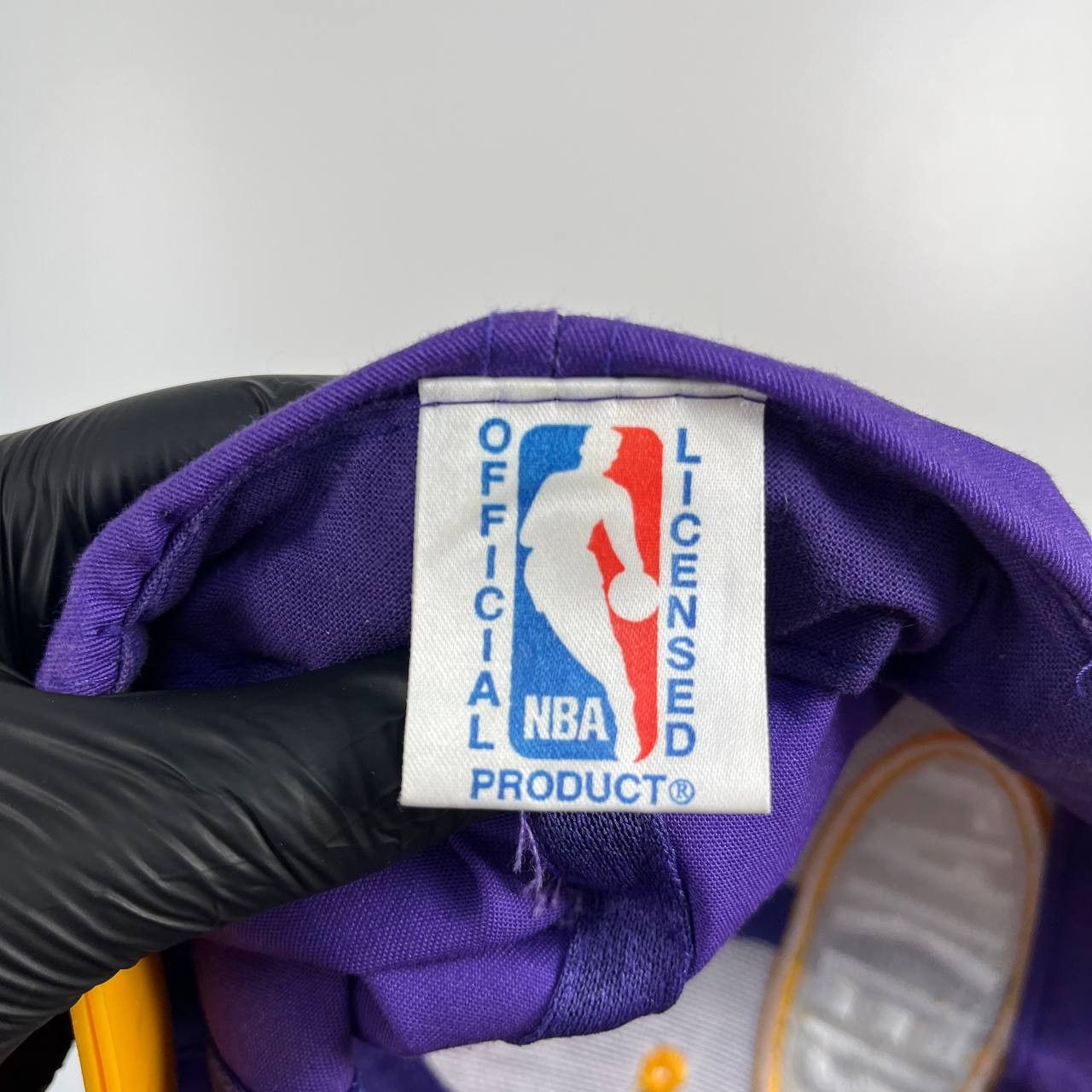 NBA Vintage Los Angeles Lakers NBA Snapback Cap Purple Yellow Size ONE SIZE - 2 Thumbnail