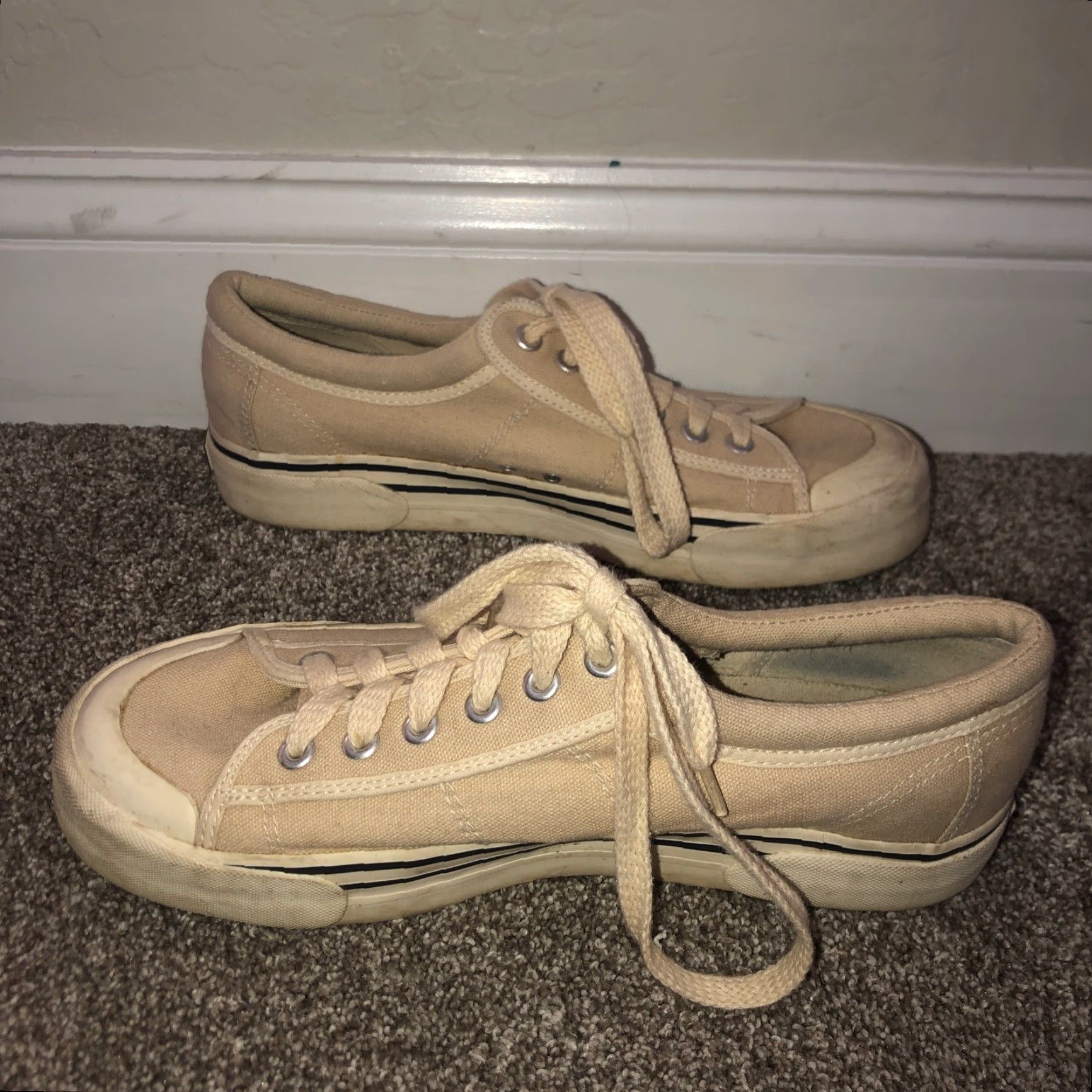 Polo Ralph Lauren Polo Ralph Lauren Beige Lace Up Casual Shoes Mens Size 10 Size US M / EU 48-50 / 2 - 3 Thumbnail