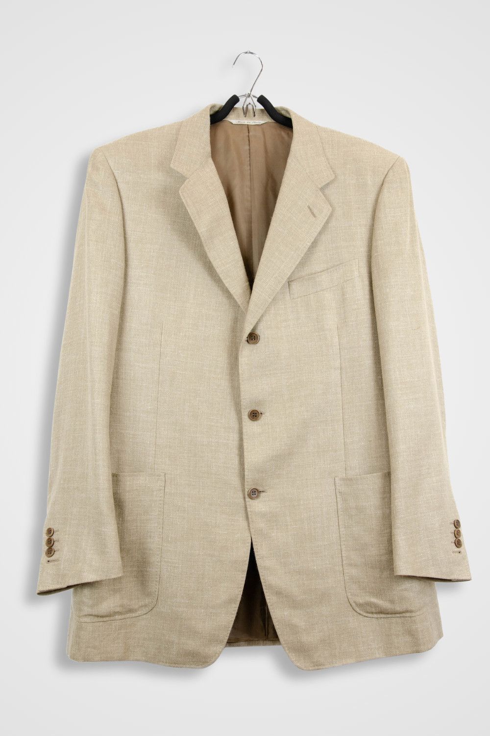 Canali Canali Silk Linen Wool Blazer – Size 54L Size 44R - 1 Thumbnail