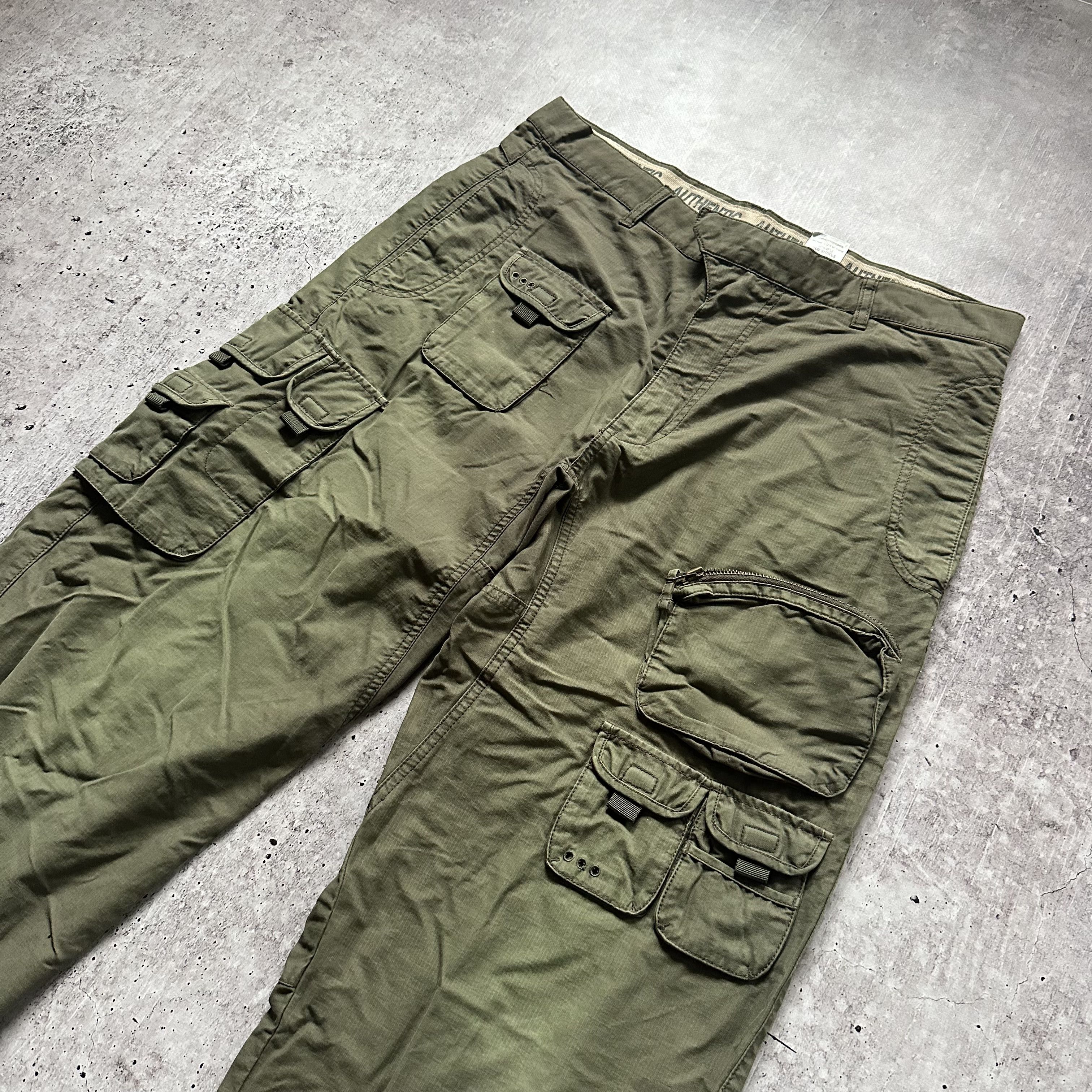 Japanese Brand Japanese Cargo Multi Pocket 3/4 Baggy Pants Size US 32 / EU 48 - 3 Thumbnail