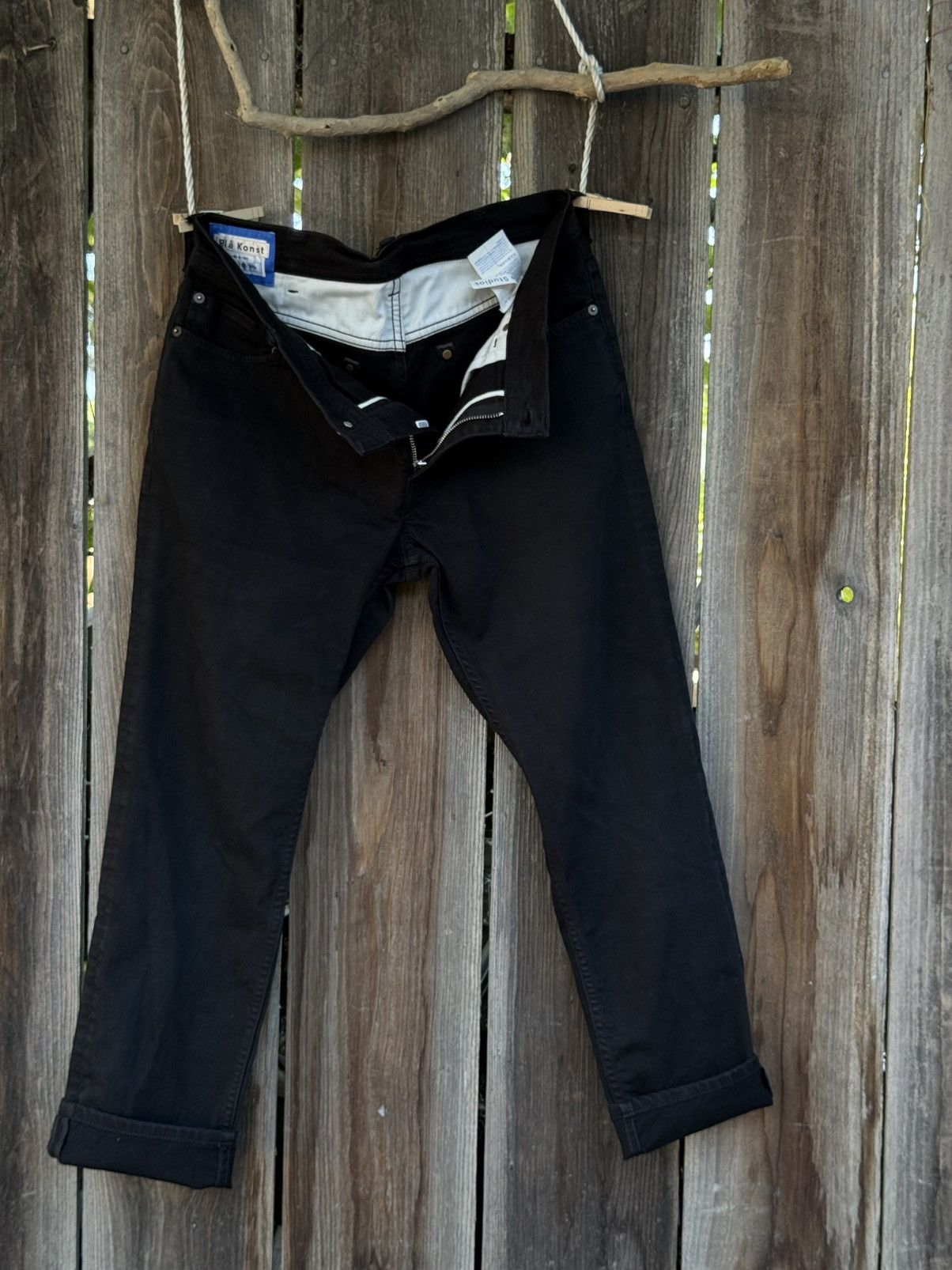 Acne Studios Acne Studios Blå Konst Denim 32/32 Size US 32 / EU 48 - 9 Thumbnail