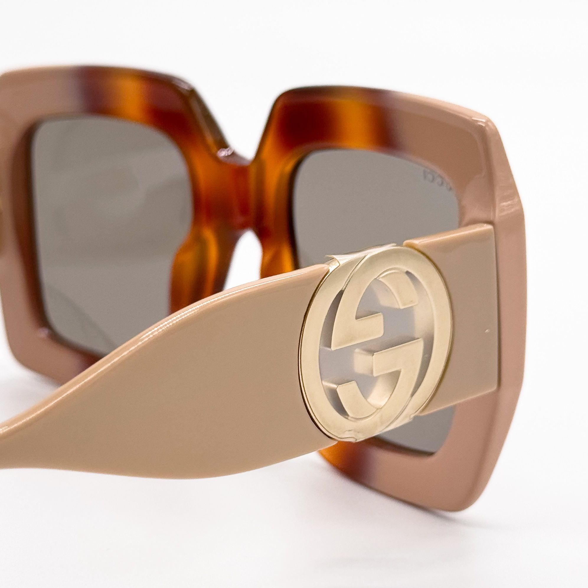 Gucci NEW GUCCI SUNGLASSES GG1022S 003 HAVANA WOMEN GUCCI Size ONE SIZE - 7 Thumbnail