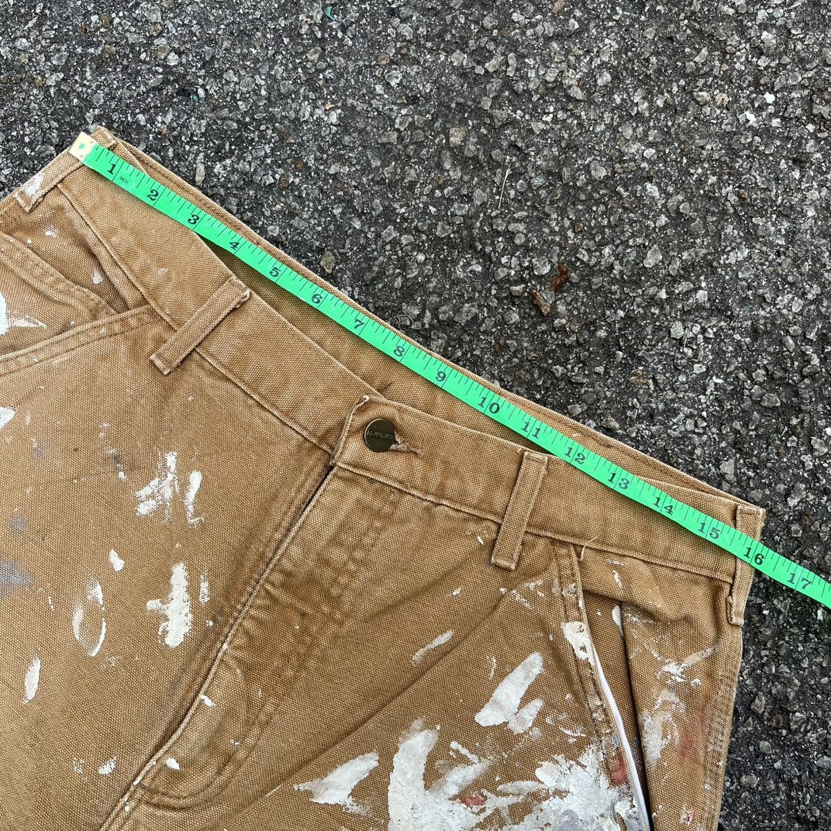 Vintage Carhartt Paint Blanket Canvas Duck Work Carpenter