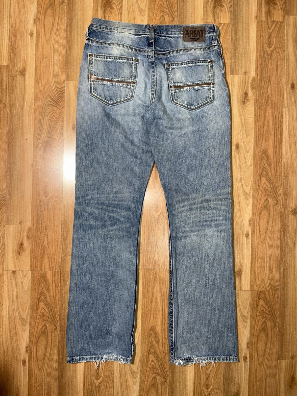 Ariat Ariat M4 low rise boot cut jeans Size US 34 / EU 50 - 2 Thumbnail