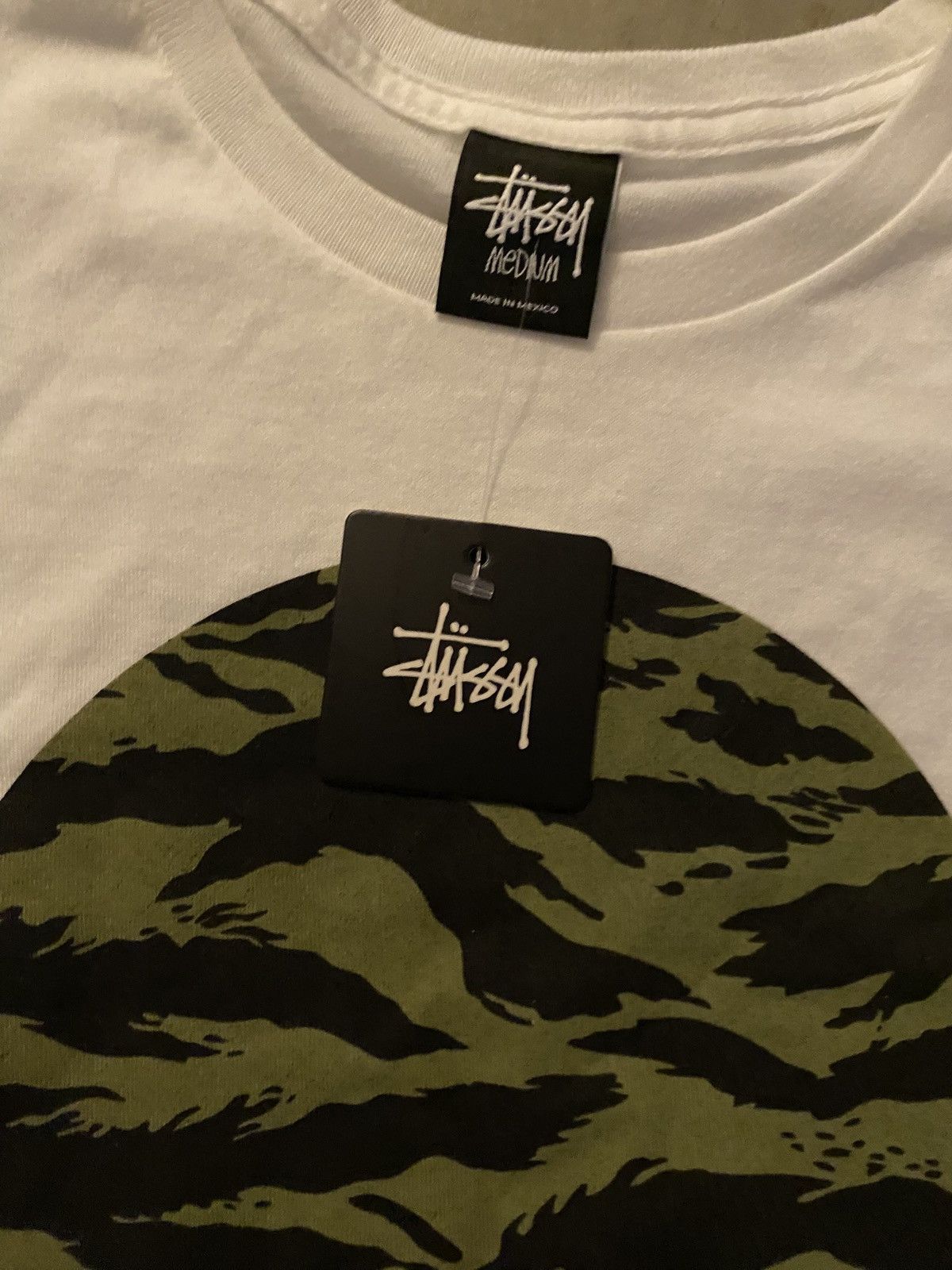 Stussy Stussy Tiger Camo Circle T-Shirt Size US M / EU 48-50 / 2 - 4 Thumbnail