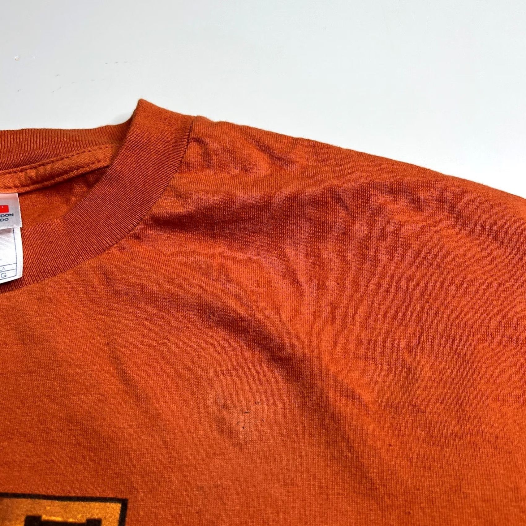 Vintage VINTAGE Elvis Presley Graphic T-Shirt Orange Mens 2XL Alstyle Cotton Music Tee Size US XXL / EU 58 / 5 - 3 Thumbnail