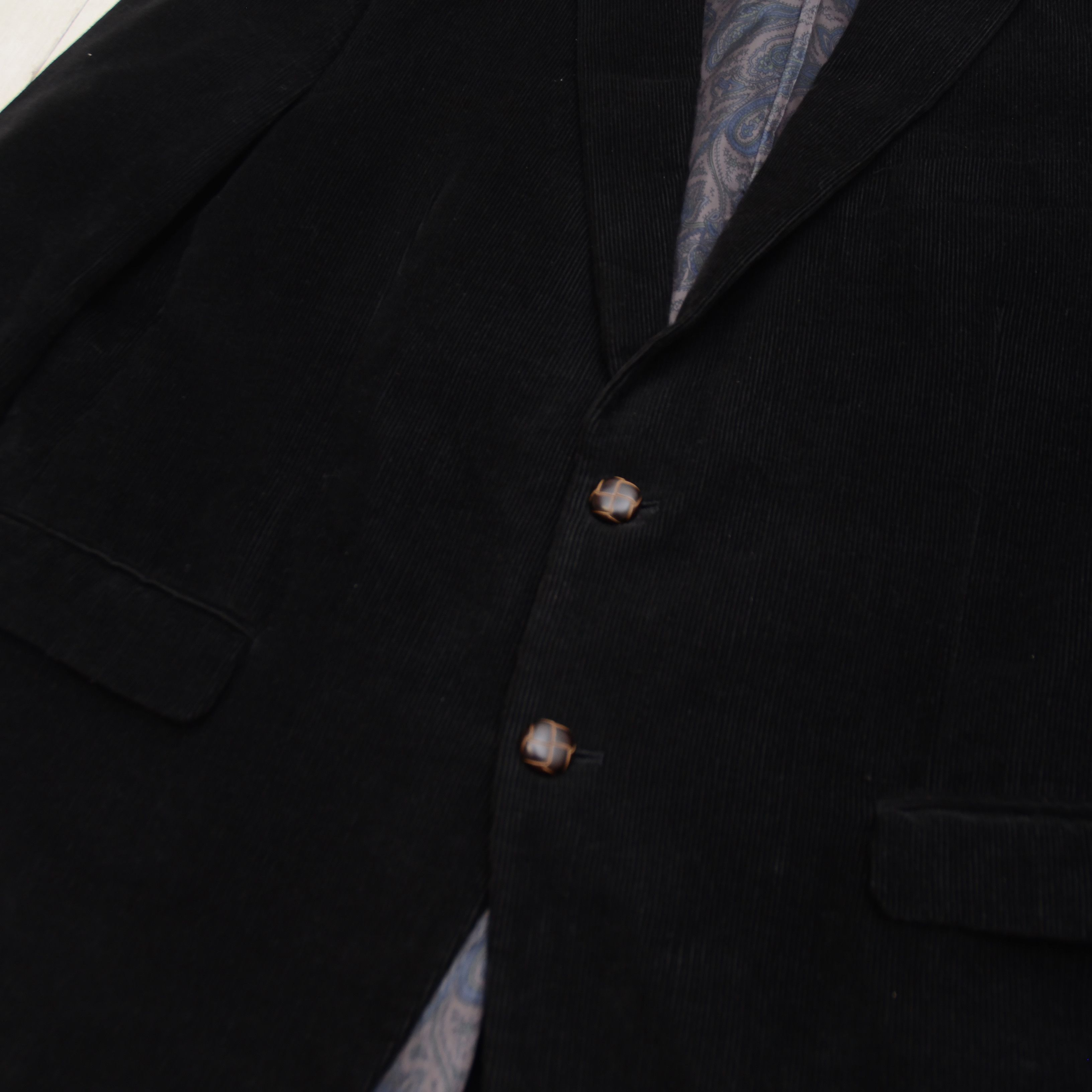 Ralph Lauren Ralph Lauren Corduroy Blazer Jacket R44 Elbow Patches Size 44R - 5 Thumbnail