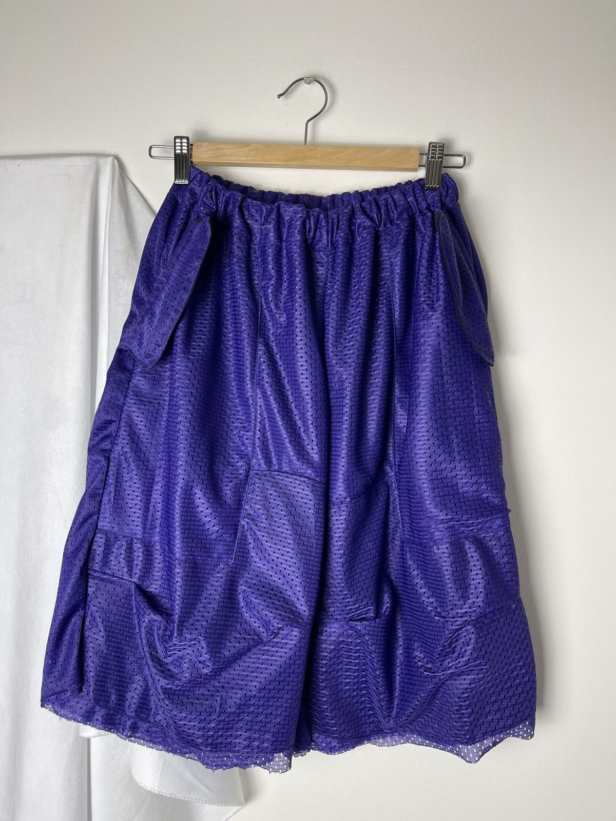 Chorley Double layer mesh cargo 3d shape double knee length shorts Size US 34 / EU 50 - 1 Thumbnail