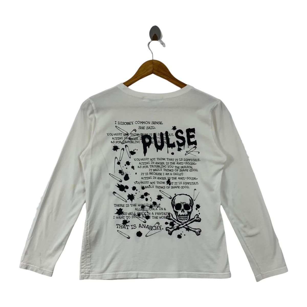 Seditionaries × Vintage Vintage J.HONEY Punk design long sleeve tee Size US L / EU 52-54 / 3 - 4 Thumbnail