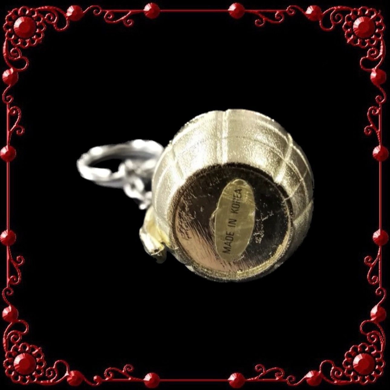 Japanese Brand 14th addiction style grenade keychain Size ONE SIZE - 3 Thumbnail