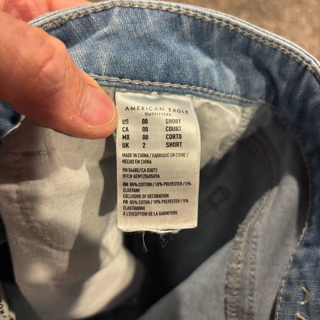 American Eagle Outfitters Women’s American Eagle Super Hi Rise Jegging Jeans Size 24" / US 00 / IT 34 - 8 Thumbnail