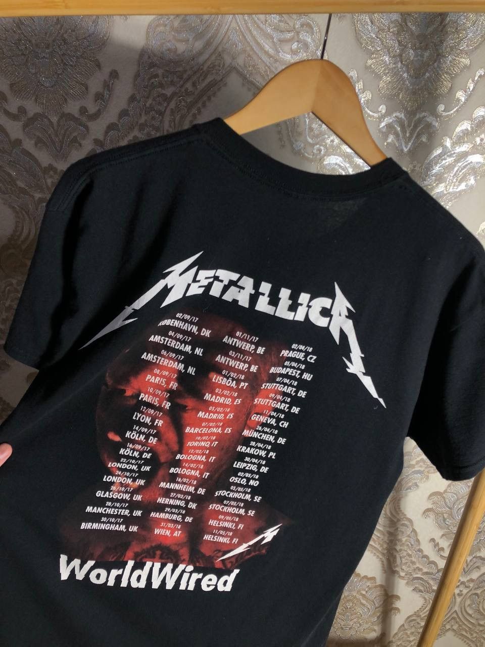 Metallica × Vintage VERY RARE METALLICA HARDWIRED TO SELF DESTRUCT WORL TOUR 90s Size US L / EU 52-54 / 3 - 4 Thumbnail