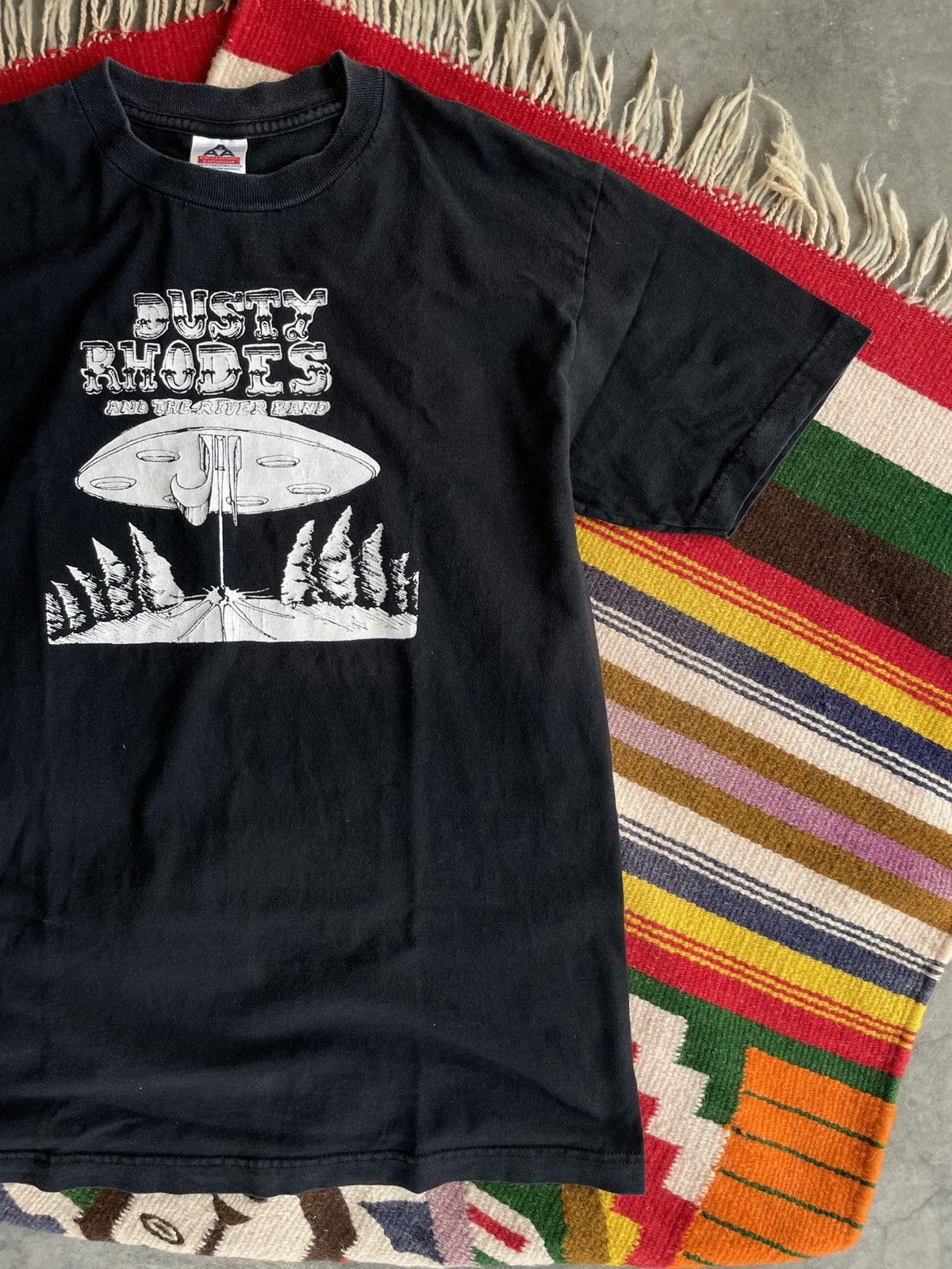 Band Tees × Vintage VTG Dusty Rhodes and The River Band Size US M / EU 48-50 / 2 - 3 Thumbnail
