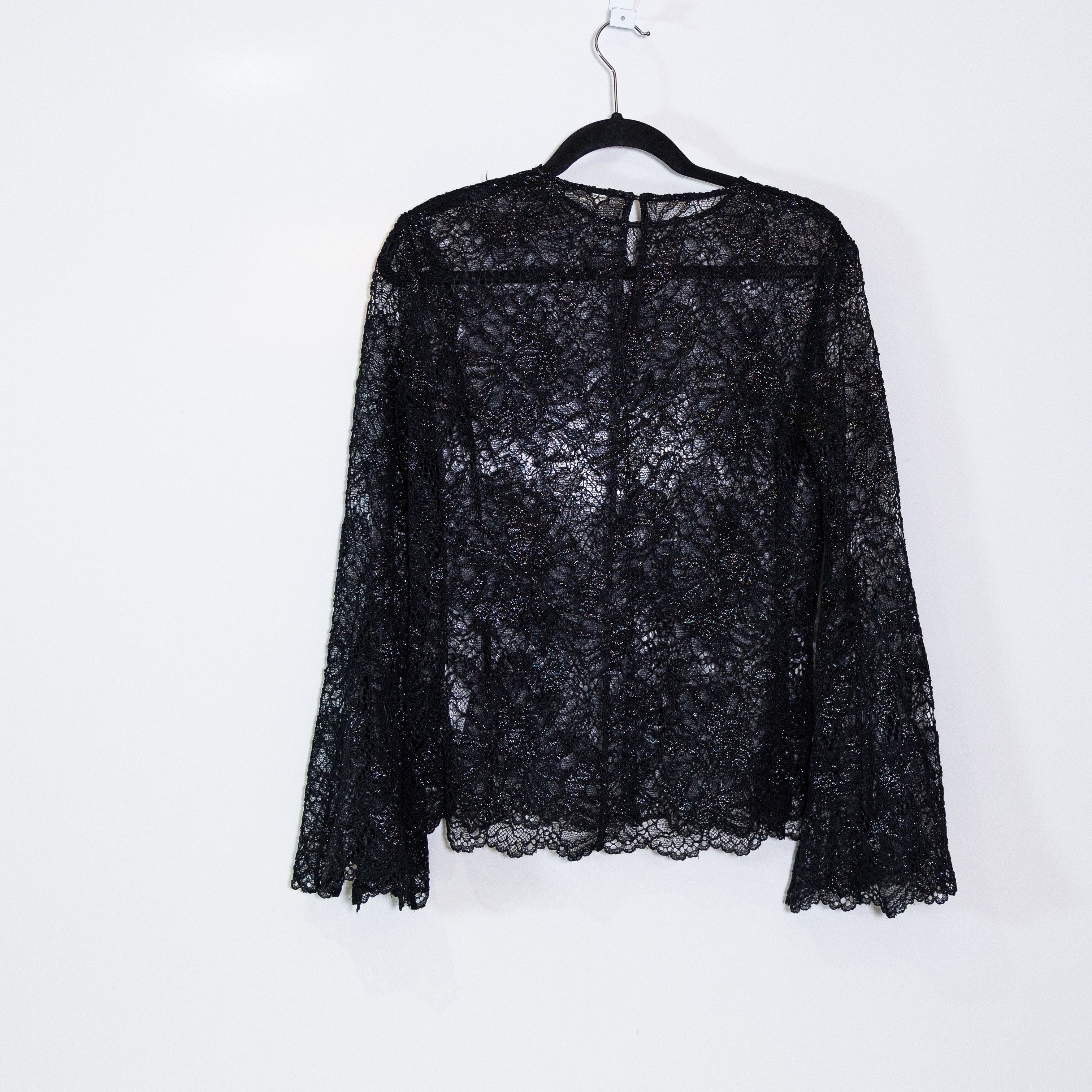 Frame Frame Flutter Long Sleeve Crochet Knit Size S / US 4 / IT 40 - 4 Thumbnail